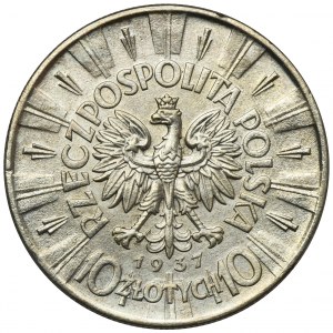 Pilsudski, 10 zloty 1937