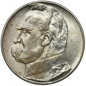 Piłsudski, 10 złotych 1938