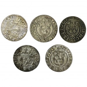 Set, Sigismund III Vasa, 3 Polker (5 pcs.)