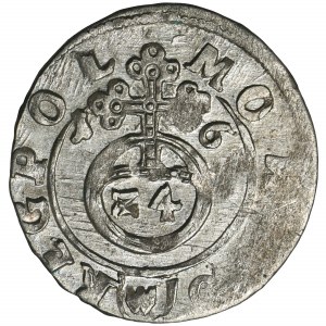Zygmunt III Waza, Półtorak Bydgoszcz 1616 - herb Abdank