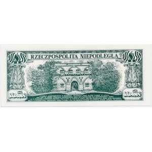 Solidarność, cegiełka 250 złotych 1984 - Piłsudski -