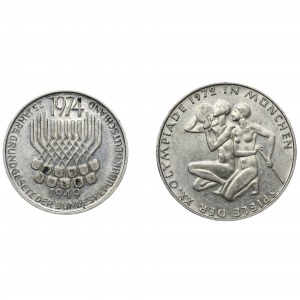 Set, Germany, 5 and 10 Mark (2 pcs.)