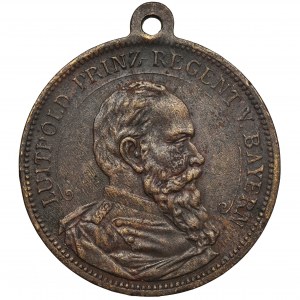 Niemcy, Bawaria, Regent Luitpold, Medal Monachium 1891