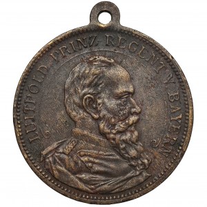 Germany, Bavaria, Regent Luitpold, Medal Munich 1891