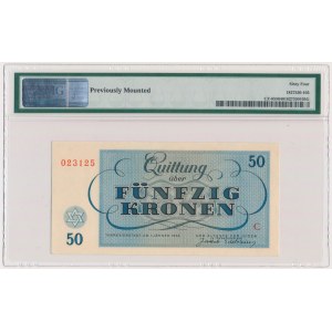 Czechosłowacja (Getto Terezin), 50 koron 1943 - PMG 64