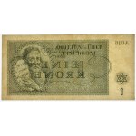 Czechoslovakia (Theresienstadt Ghetto), 20 Kronen 1943 - PMG 65 EPQ