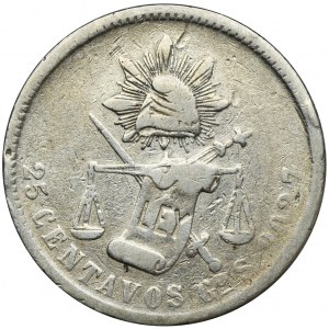 Mexico, 25 Centavos 1875