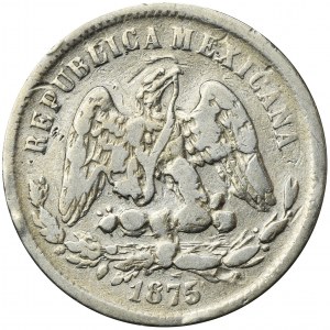 Meksyk, 25 Centavos 1875