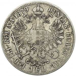 Austria, Franciszek Józef I, 1 Floren Wiedeń 1879