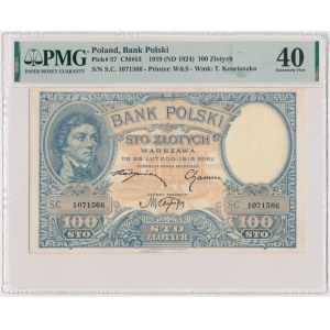 100 złotych 1919 - S.C - PMG 40