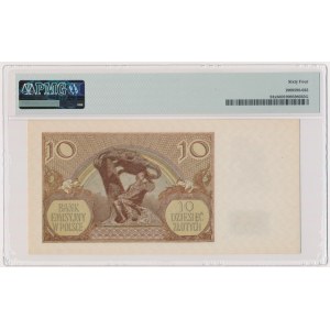 10 złotych 1940 - L. - London Counterfeit - PMG 64