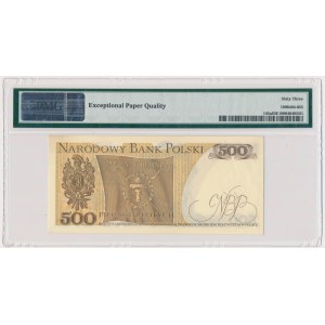 500 złotych 1974 - Y - PMG 63 EPQ