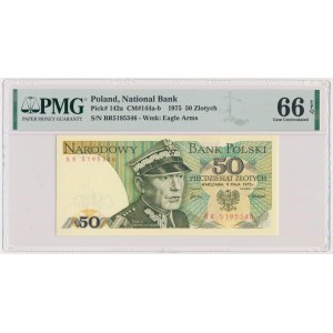 50 złotych 1975 - BR - PMG 66 EPQ