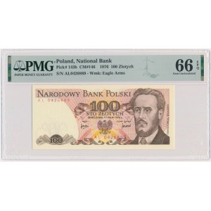 100 złotych 1976 - AL - PMG 66 EPQ