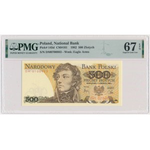 500 złotych 1982 - DM - PMG 67 EPQ