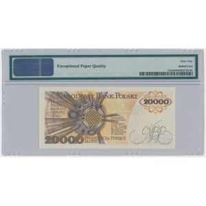 20.000 złotych 1989 - AM - PMG 64 EPQ