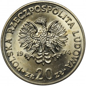 20 złotych 1974 Nowotko