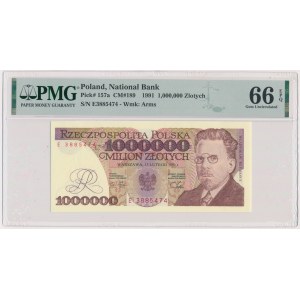 1 milion złotych 1991 - E - PMG 66 EPQ