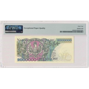 2 miliony złotych 1992 - B - PMG 64 EPQ