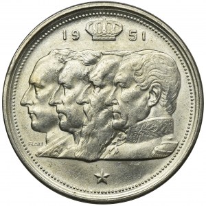 Belgium, Leopold III, 100 Francs 1951