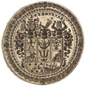 Pieczęć z herbem baronów Lestwitz - ILUSTROWANA