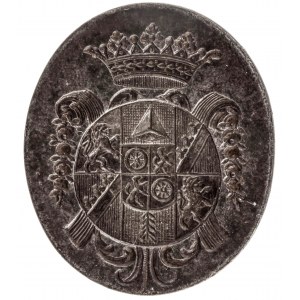 Pieczęć z herbem hrabiów Kollonitz - ILUSTROWANA