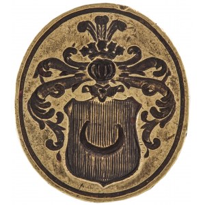 Pieczęć z herbem rodu Scheliha - ILUSTROWANA