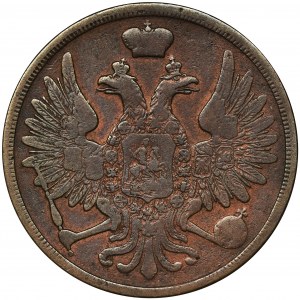 3 kopiejki Warszawa 1858 BM - RZADKA
