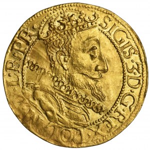 Sigismund III Vasa, Ducat Danzig 1612 - VERY RARE