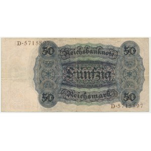 Germany, 50 Reichsmark 1924