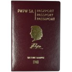 PWPW, paszport Chopina z dedykowanym folderem