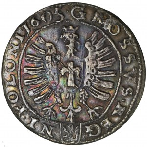 Sigismund III Vasa, Groschen Krakau 1605