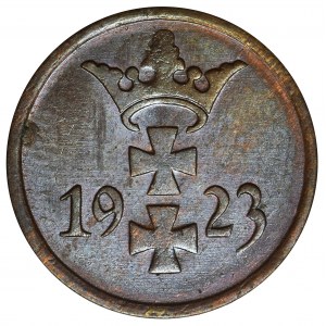 Free City of Danzig, 1 pfennig 1923