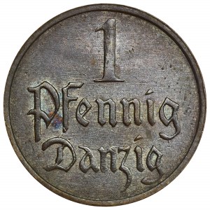 Free City of Danzig, 1 pfennig 1930