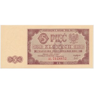 5 złotych 1948 - AL -