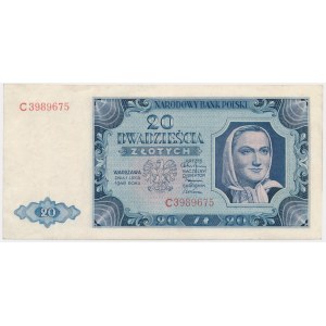 20 złotych 1948 - C - RZADKI