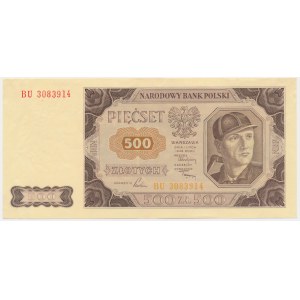 500 złotych 1948 - BU -