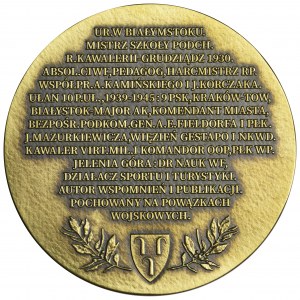 Medal poświęcony płk dr Czesławowi Hake