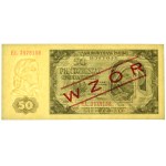 50 złotych 1948 - WZÓR - EL -