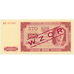 100 złotych 1948 - WZÓR - KR -