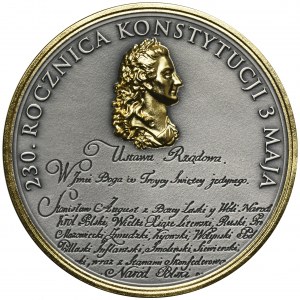 Medal z okazji 230-lecia uchwalenia Konstytucji 3 Maja