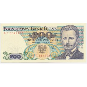 200 złotych 1982 - BT -