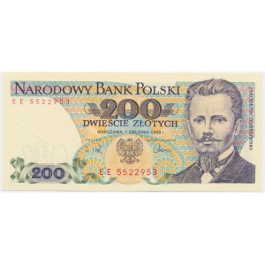 200 złotych 1988 - EE -