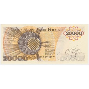 20.000 złotych 1989 - AK -