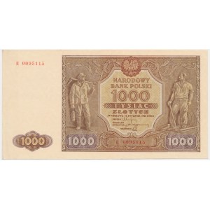 1.000 złotych 1946 - E -