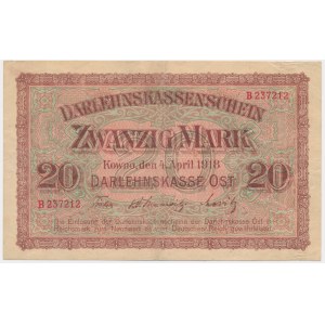 Kowno, 20 Mark 1918 - B -