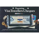 Visa Travellers Cheques, czek na 20 dolarów - WZÓR -