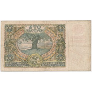 100 złotych 1934 - Ser. BC. - fałszywy przedruk okupacyjny -