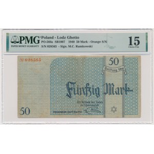 50 Mark 1940 - no. 1 - PMG 15 - RARE