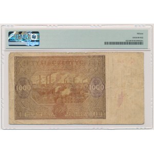 1.000 złotych 1946 - Bw. - PMG 15 - rzadka seria zastępcza